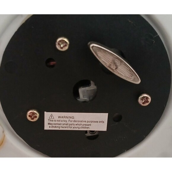 St. Nicholas Square Praying Angel Porcelain Musical Figurine Statue Holiday Deco - Picture 11 of 11